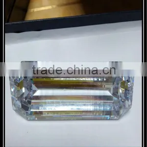 Rectangle Shape White Zirconia-big Size Cubic Gems thumbnail-1