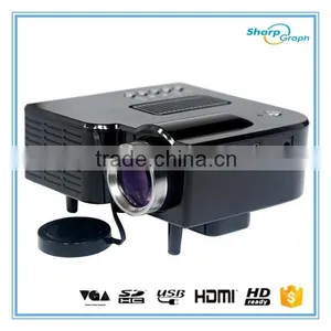 Hot Product for 2015 UNIC Pico Mini Low Power Consumption LED HD Projector UC28+ Pocket Cheap LCD Projectors for Sale thumbnail-1