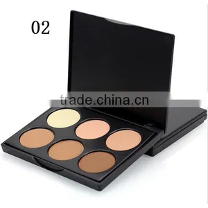 High Quality 6 Color Face Powder Foundation Waterproof Makeup Foundation thumbnail-4