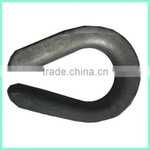 CHINA MANUFACTURER US TYPE HEAVY DUTY WIRE ROPE THIMBLE thumbnail-5