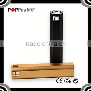 POPPAS 6617 High Quality 2600mah Portable Mini Multi-fonction Smart Power Bank Light thumbnail-1