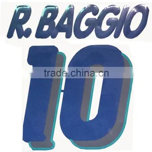Factory Direct Flock Nameset Premier League Iron on Heat Transfer Sticker Iron on Transfer Paper thumbnail-1