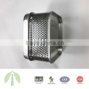 Square Mesh Tin Box With Lift-off Lid, Good Quality thumbnail-4