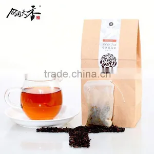 Yunan 3 Years Puerh Ripe Bagged Tea Rich in Polyphenols Good for Digestive System thumbnail-1