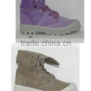 Women's Palladium Baggy Canvas Chukka Boot,canvas Shoe Women thumbnail-4