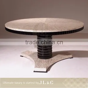 JT05 Round Modern Dinner Table in Dining Room From JL&C Luxury Home Furniture New Designs 2016 (China Supplier) thumbnail-2