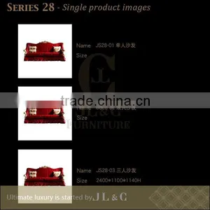 JS01-11 Living Room Hand Engraving Sectional Sofa JL&C Luxury Home Furniture New Sofa Designs thumbnail-2