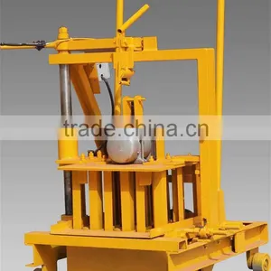 QMR2-45 Small Scale Industries Machines, Mobile Used Concrete Block Machine Equipment for Small Business at Home thumbnail-1