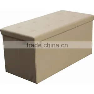 pu Storage Trunk and Ottoman thumbnail-3
