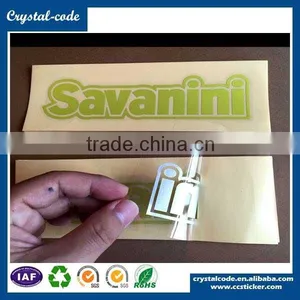 Custom Vinyl Label Stickers,adhesvie Waterproof Sticker Label With Logo Printed thumbnail-1