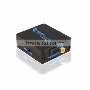 2 in 1 Out Audio Converter SPDIF Audio Optical Toslink to Coaxial Bi Directional Converter Splitter thumbnail-1