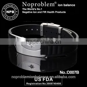 2015 New Health Power Sport Negative Ions Silicon Bracelet thumbnail-1