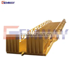 China Cheap Price Warehouse Adjustable Mobile Container Load Ramp for Forklift thumbnail-1