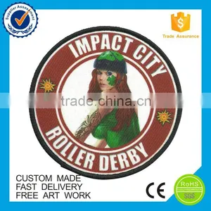 Embroidery Design Printing Patch, Embroidery Badge thumbnail-1
