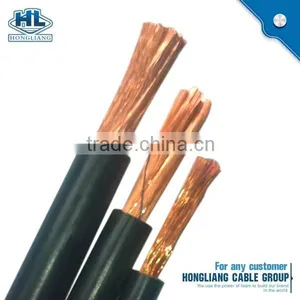 China OEM Factory Copper Wire Rubbe/PVC Insulated Welding dc Cable thumbnail-1