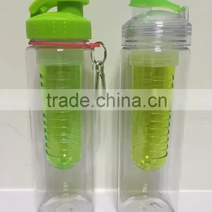 Plastic Water Bottle With Fruit Infuser thumbnail-1