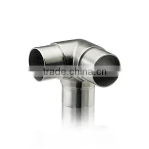 Stainless Steel Acute Vertical Corner 90 Degree Elbow For Split Tube 42.4mm thumbnail-2