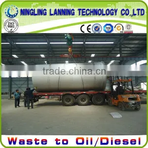 16mm Thickness Reactor Waste Rubber Pyrolysis Equipment thumbnail-3