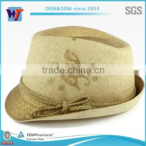 Wholesale Cowboy Hats Satin Sequin Ribbon Wool Felt Hats thumbnail-3
