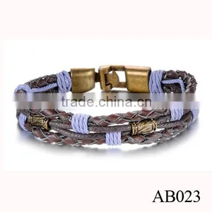 Classic Bracelet Jewelry For Men /Bio Magnetic Leather Bracelet Price thumbnail-1