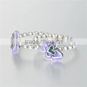Fashion Jewellery Color Enamel Ladies Finger Rings thumbnail-5
