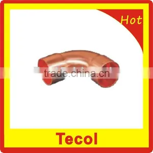 Copper 90 Degree Long Radius Elbow C x C thumbnail-1