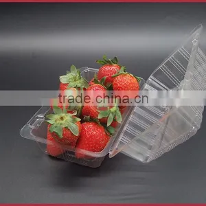 Disposable Plastic BOPS Food Packaging Box for Fresh Fruit Cake Pie,etc. thumbnail-5