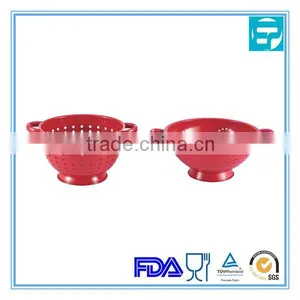 Red Stainless Steel Bread Baskets Wholesale thumbnail-1