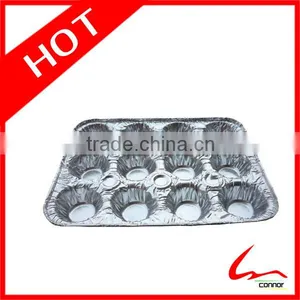Divided Disposable and Convenient Aluminum Foil Cake Container thumbnail-1