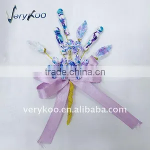 Blue Acrylic Florist Stems Wires FCK-116370110 thumbnail-1