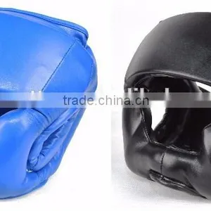 Professional Thicken High Quality PU Boxing or Sanda Customized Head Guard for Sports Safty thumbnail-4