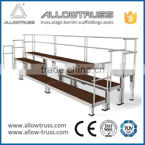 Aluminum Portable Choral Stage Movable Choral Risers for Sale thumbnail-2