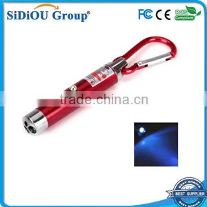 Aluminum Led Flashlight Carabiner Flashlight thumbnail-1