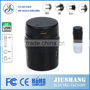 20116Kantravel Patent Universal Travel Adapter Usb Charger With Case thumbnail-1
