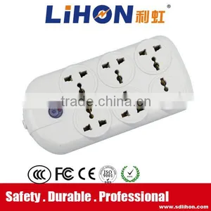 6 Gang Support AC250V 10-16A Professional Power Strip thumbnail-1