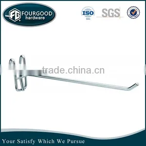 Chrome Plated Wall Strip Crossbar Wire Display Hook thumbnail-1