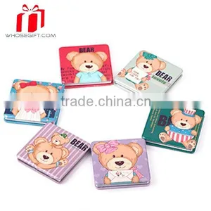 Special Latest Fancy Pu Leather Compact Square Mirror thumbnail-1