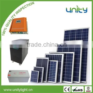 Free Design 10KW Off Grid Solar Panel PV System With Controller Battery Inverter Mounting System and Cables thumbnail-1