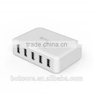 DCAP-5S For Iphone 4 5 6 30w 5 Port Usb Charger, SMART Usb Desktop Charger thumbnail-1