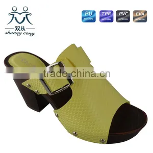 Women Shoes in Casual Shoes Newest Style Fashion Platform High Heel Ladies Slippers and Sandals thumbnail-2