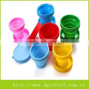 Wholesale China Manufacturer Silicone Folding Drinking Cup thumbnail-1