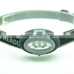 Super Bright Waterproof Outdoor Camping 2*CR2032 Battery HeadLamp 3 Led Headlight thumbnail-1