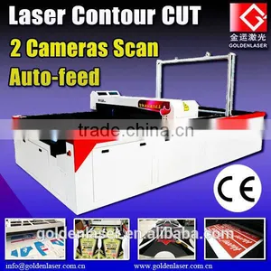 CCD Laser Cutter Plotter for Sublimated Apparel Sportswear thumbnail-1