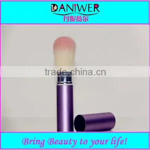Wholesale Aluminum Tube Retractable Powder Brush China Manufacturer thumbnail-1