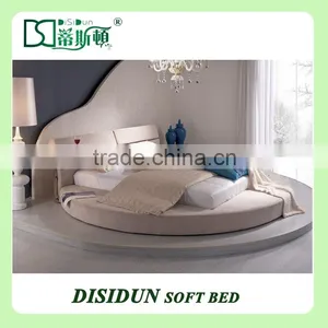 New Designs Bed Bedroom Round Bed in India DS-1015 thumbnail-1