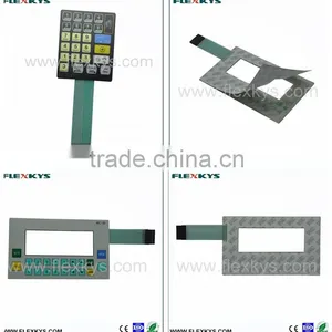 Silver Circuit Membrane Switch With LED Lights Integrated and Poly Dome thumbnail-6