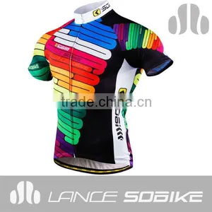 Lance Sobike 2013 Summer Custom Sublimation Short Sleeve Cycling Shirts thumbnail-1