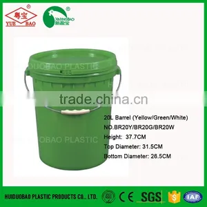 5 Gallon Plastic Paint Pail With Metal Handle and Lid thumbnail-5