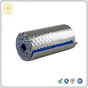 Double Aluminum Foil Bubble Insulation Material Wrap thumbnail-2