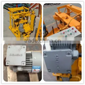 QT40-3A Semi Automatic Hydraulic Brick Machine Price Hollow Block Making Machine thumbnail-2